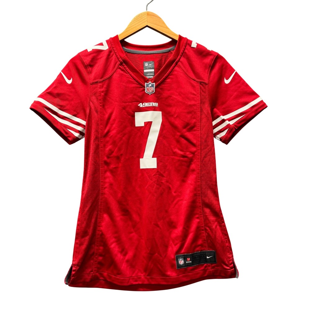 Colin Kaepernick Jersey Womens Small San Francisco 49ers Nike NFL Red Football